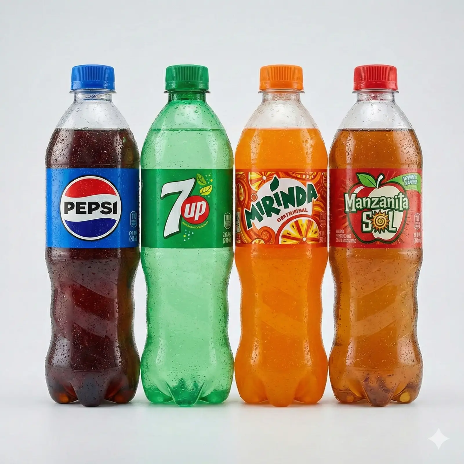 Variedad refresco plastico 600ml